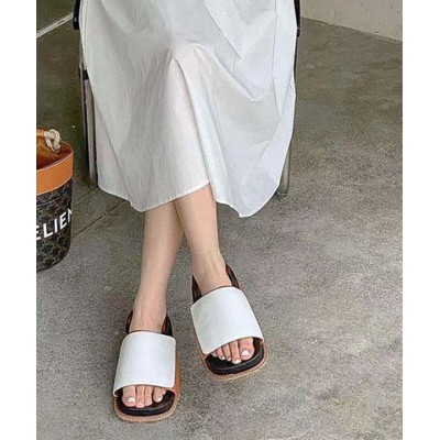 White Faux Leather best sandals for walking  Walking Sandals